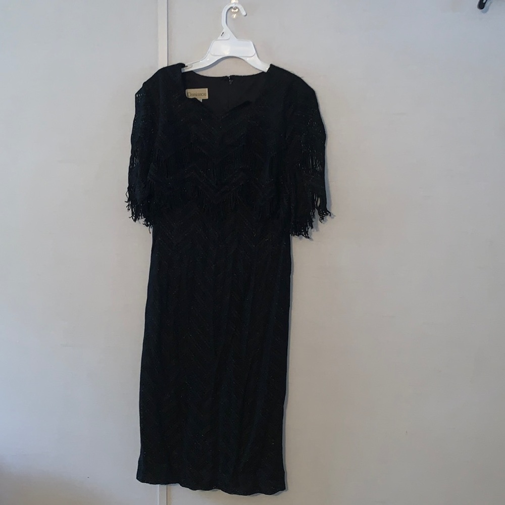 Vintage Damianou Black Dress